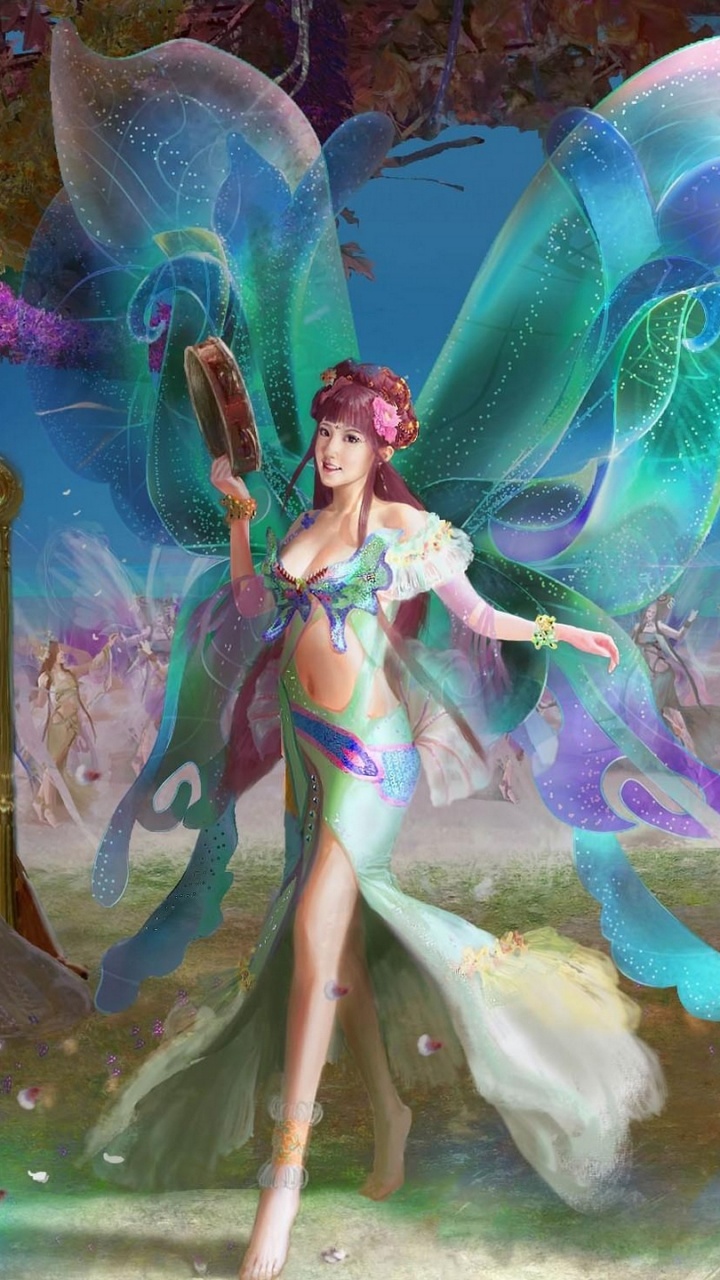 Fée, Fées Dansantes, Créature Mythique, Art, Arts Créatifs. Wallpaper in 720x1280 Resolution