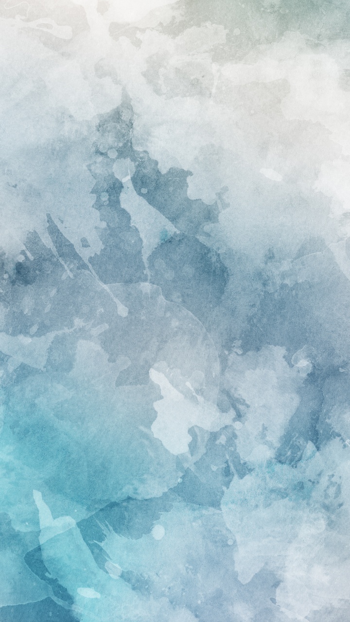 Pintura Abstracta Blanca y Azul. Wallpaper in 720x1280 Resolution