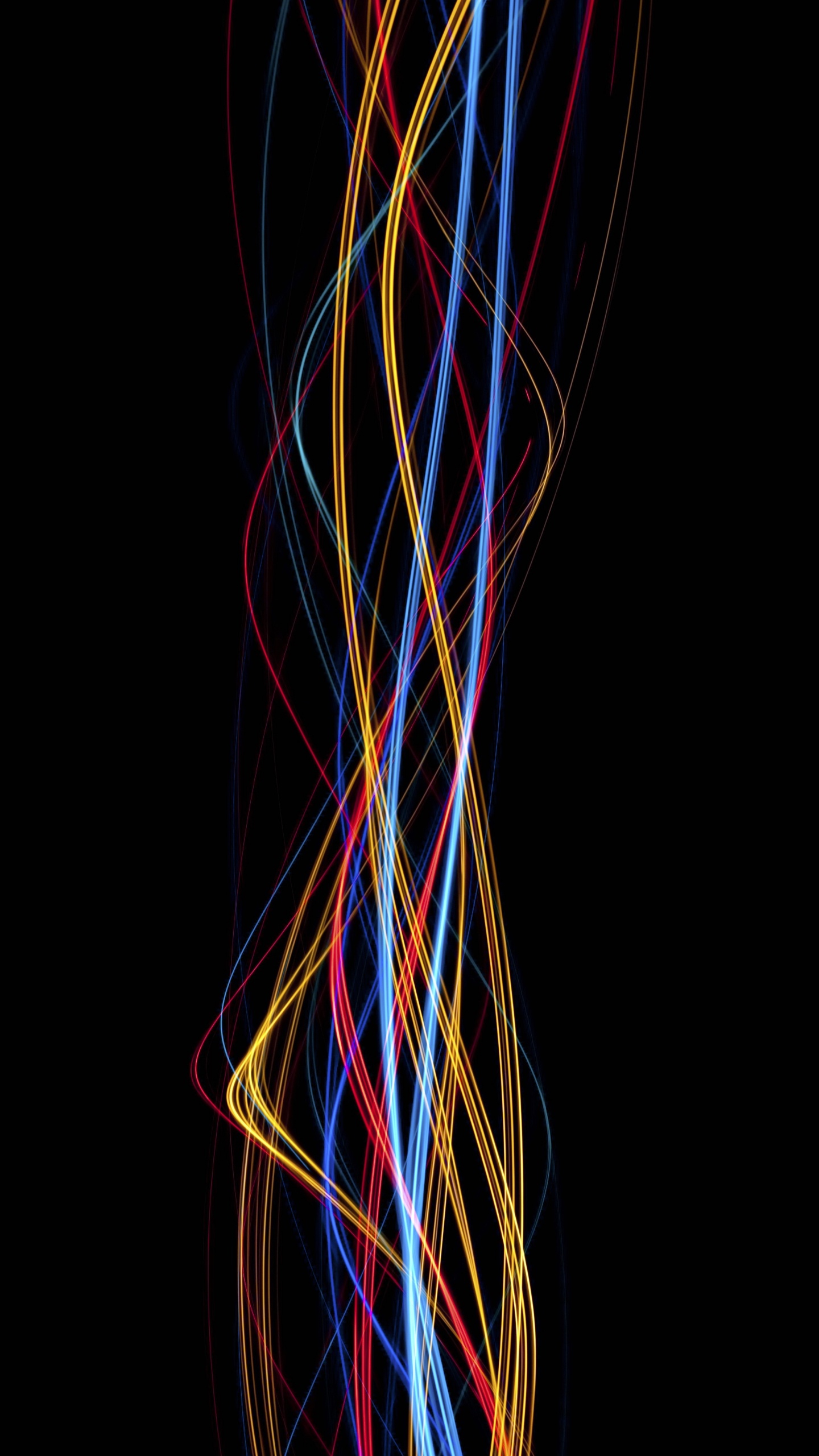 Red Blue and White Line. Wallpaper in 1440x2560 Resolution