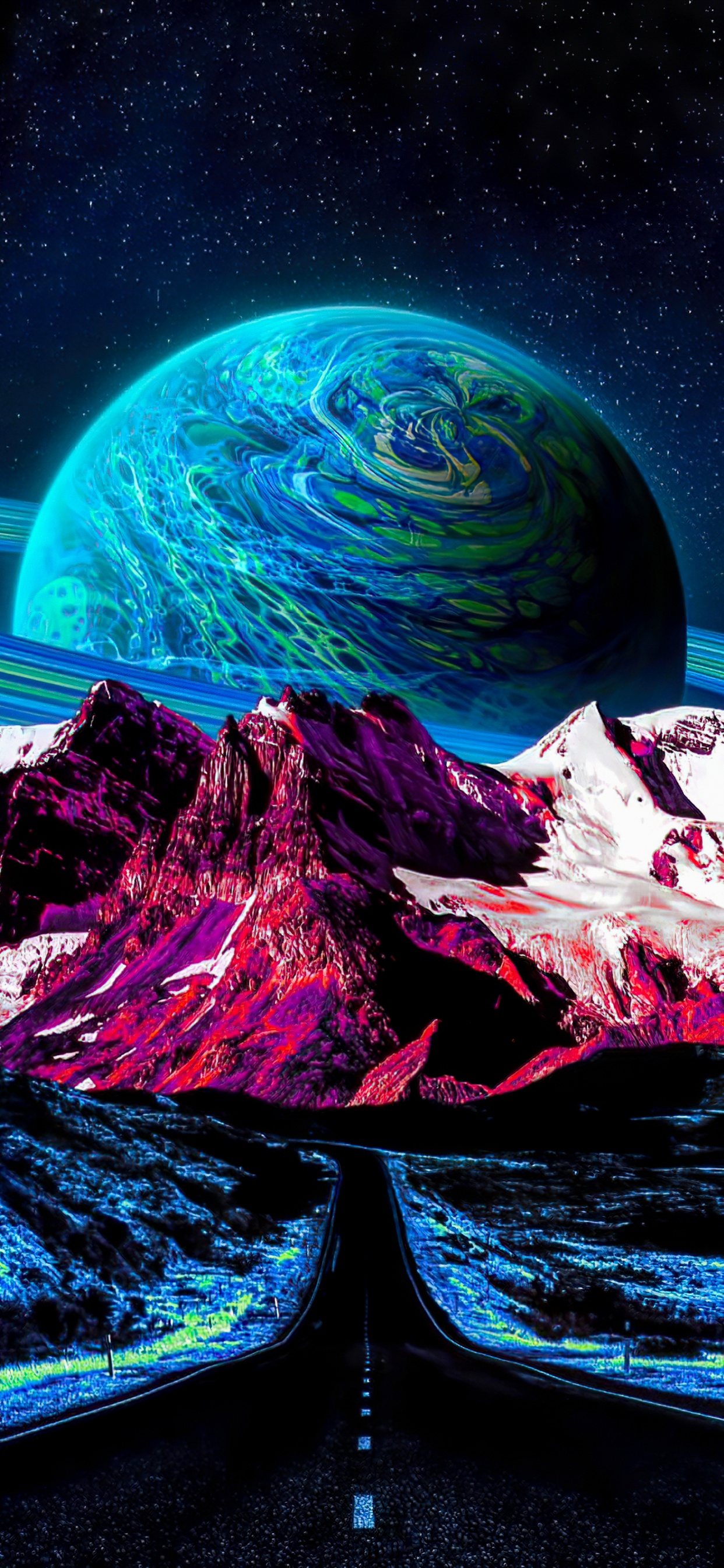 Nature, Terre, Atmosphère, Lumière, Blue. Wallpaper in 1242x2688 Resolution