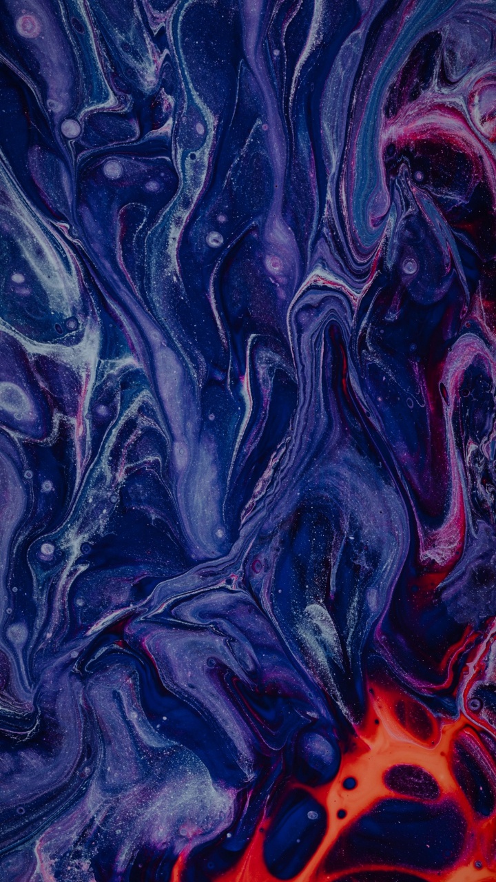 Moderne Kunst, Purpur, Kunstfarbe, Farbe, Malerei. Wallpaper in 720x1280 Resolution