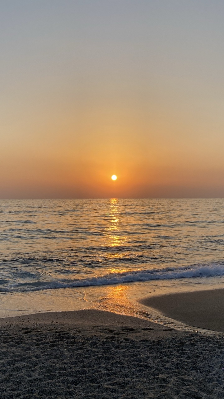 Eau, Fluide, Afterglow, Plage, Objet Astronomique. Wallpaper in 720x1280 Resolution