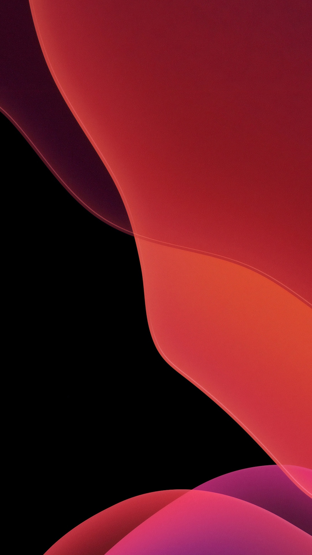 IOS 13, Ios, Apple, 橙色, 红色的 壁纸 1080x1920 允许