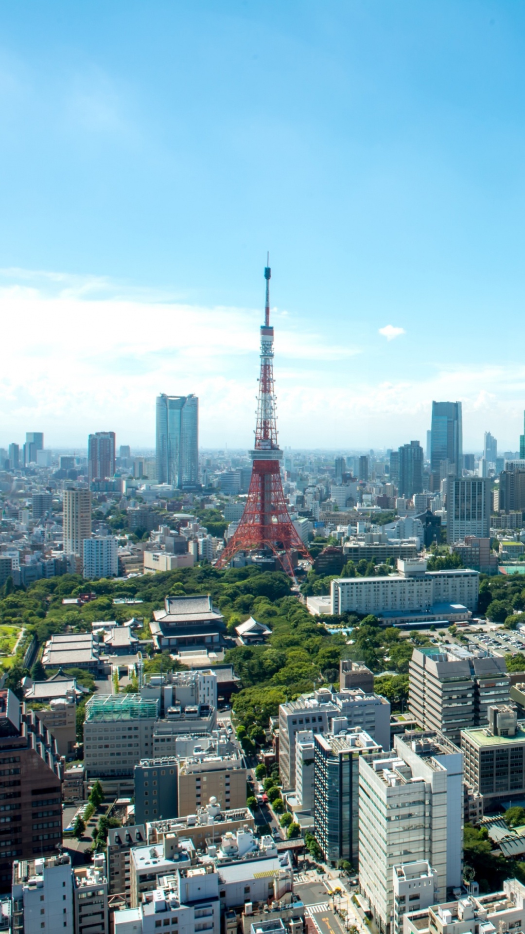 Horizon de la Ville Sous le Ciel Bleu Pendant la Journée. Wallpaper in 1080x1920 Resolution
