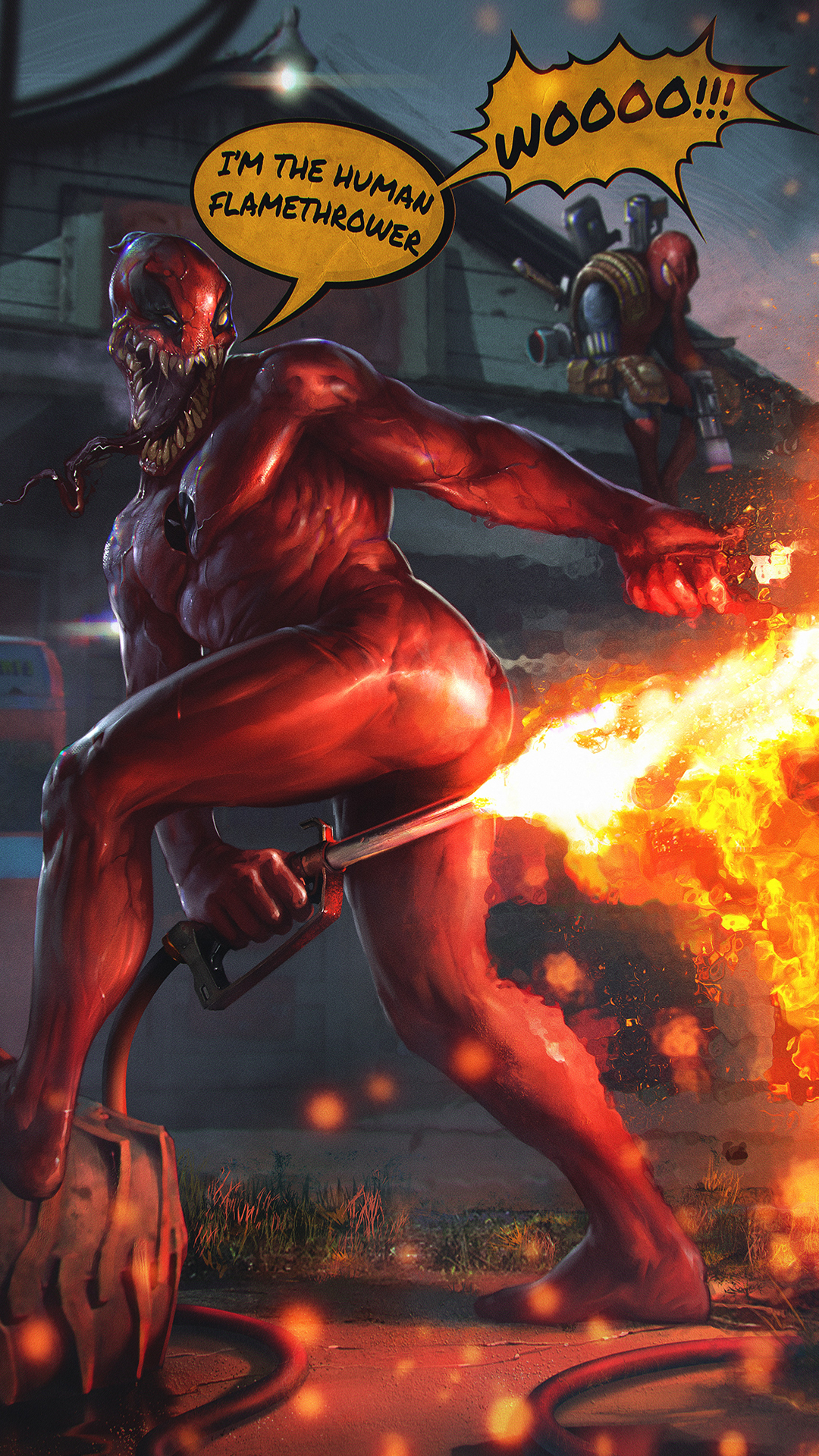 Superhero, Comics, Cartoon, Poster, Art. Wallpaper in 1080x1920 Resolution