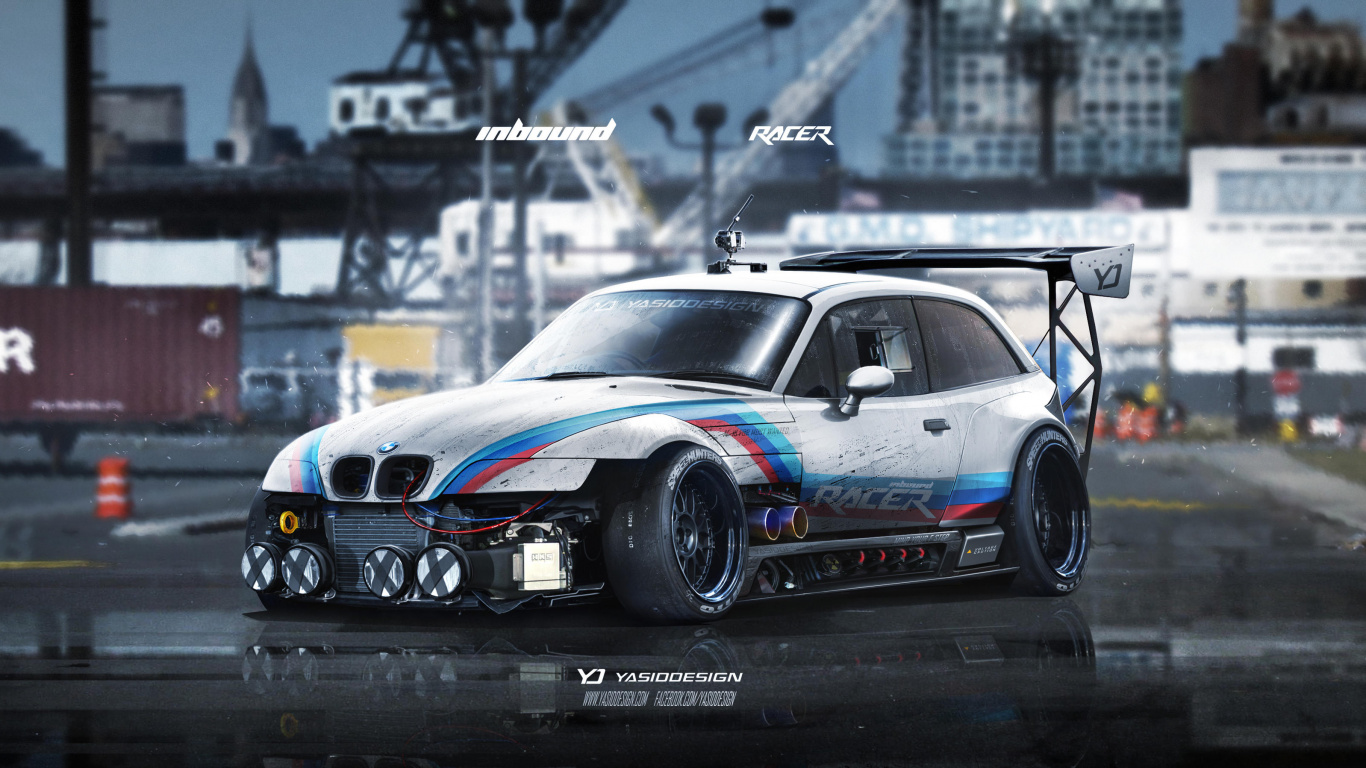 BMW M Coup 和 Roadster, 宝马Z3, 宝马, 政变, 宝马米的跑车 壁纸 1366x768 允许