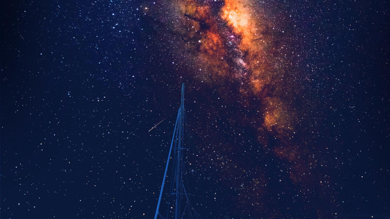 Velero, Yate, Buque, Barco, Ambiente. Wallpaper in 1366x768 Resolution