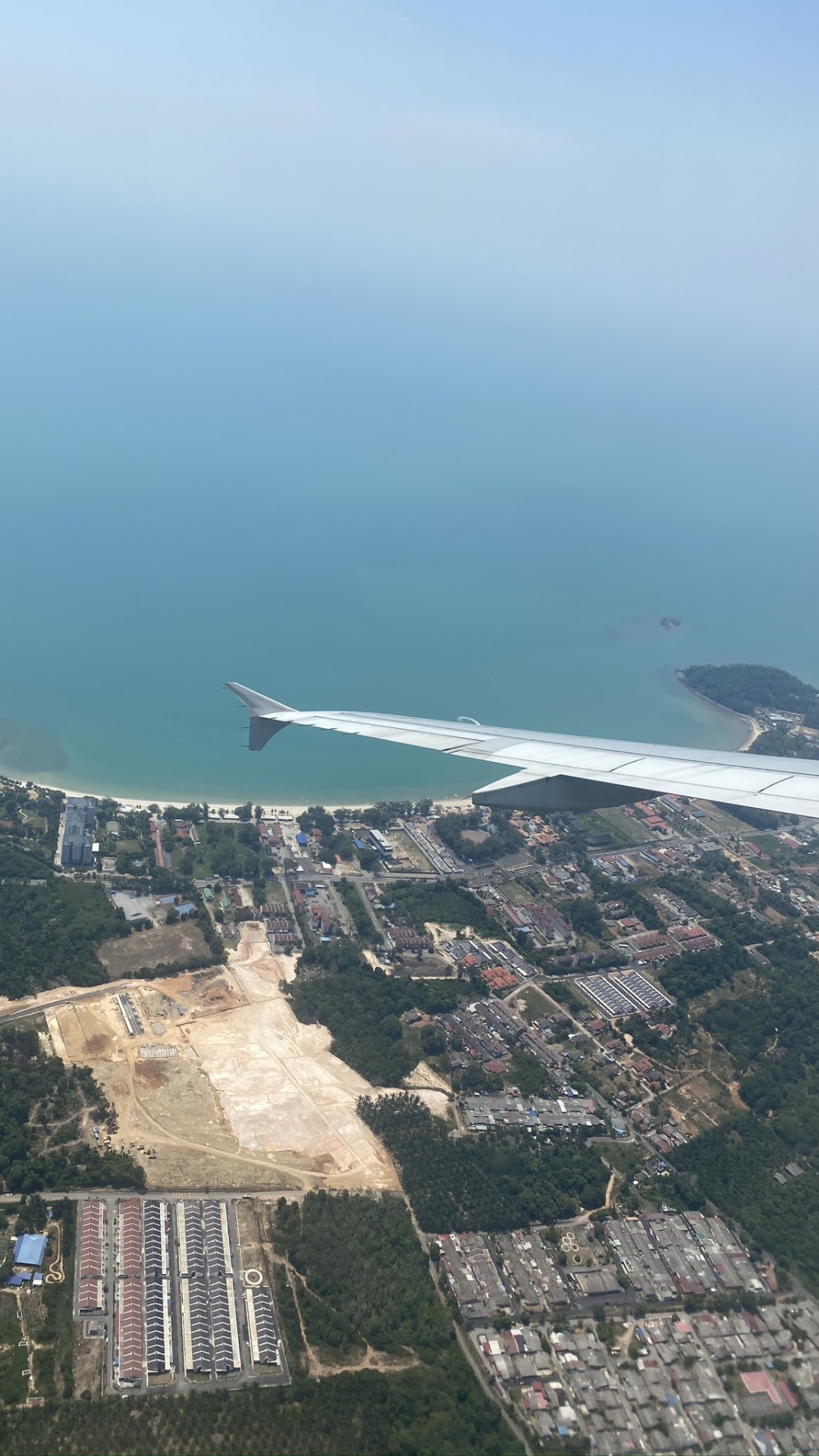 Flight, Airplane, Birds Eye View, Body of Water, Landscape. Wallpaper in 1080x1920 Resolution