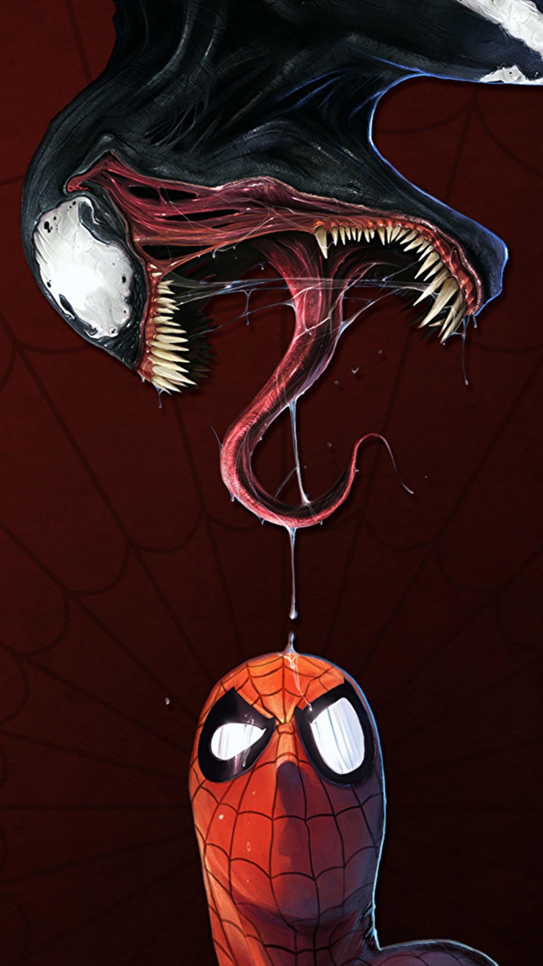 毒液, Spider-man, 大屠杀, 漫画书, 惊奇漫画 壁纸 1080x1920 允许