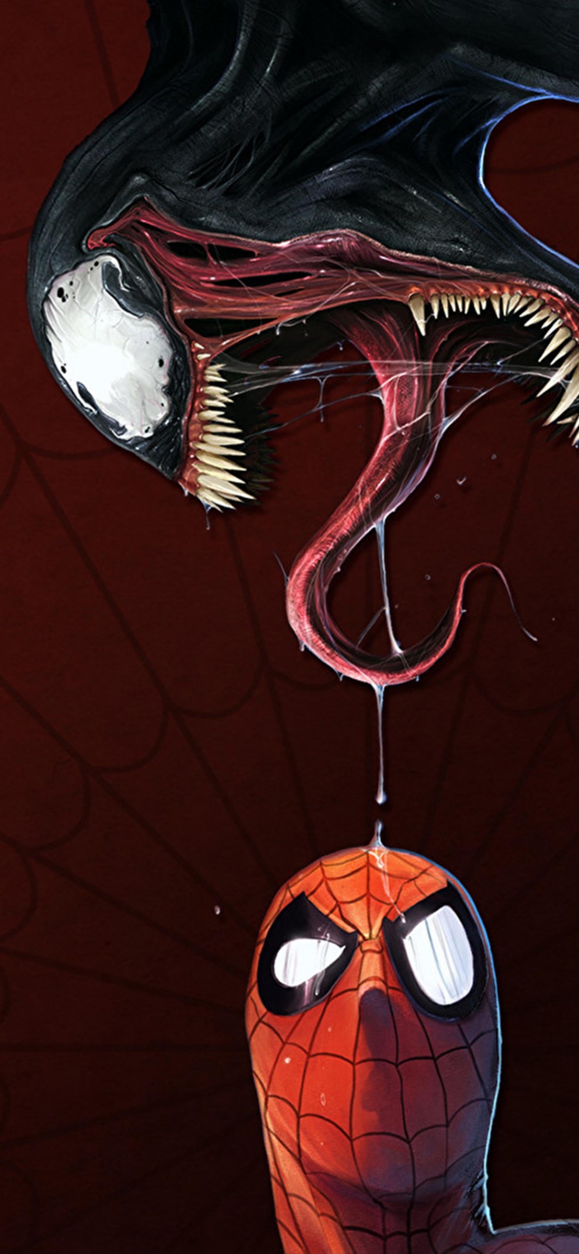 Spiderman-Gift, Gift, Spider-man, Gemetzel, Funko. Wallpaper in 1125x2436 Resolution