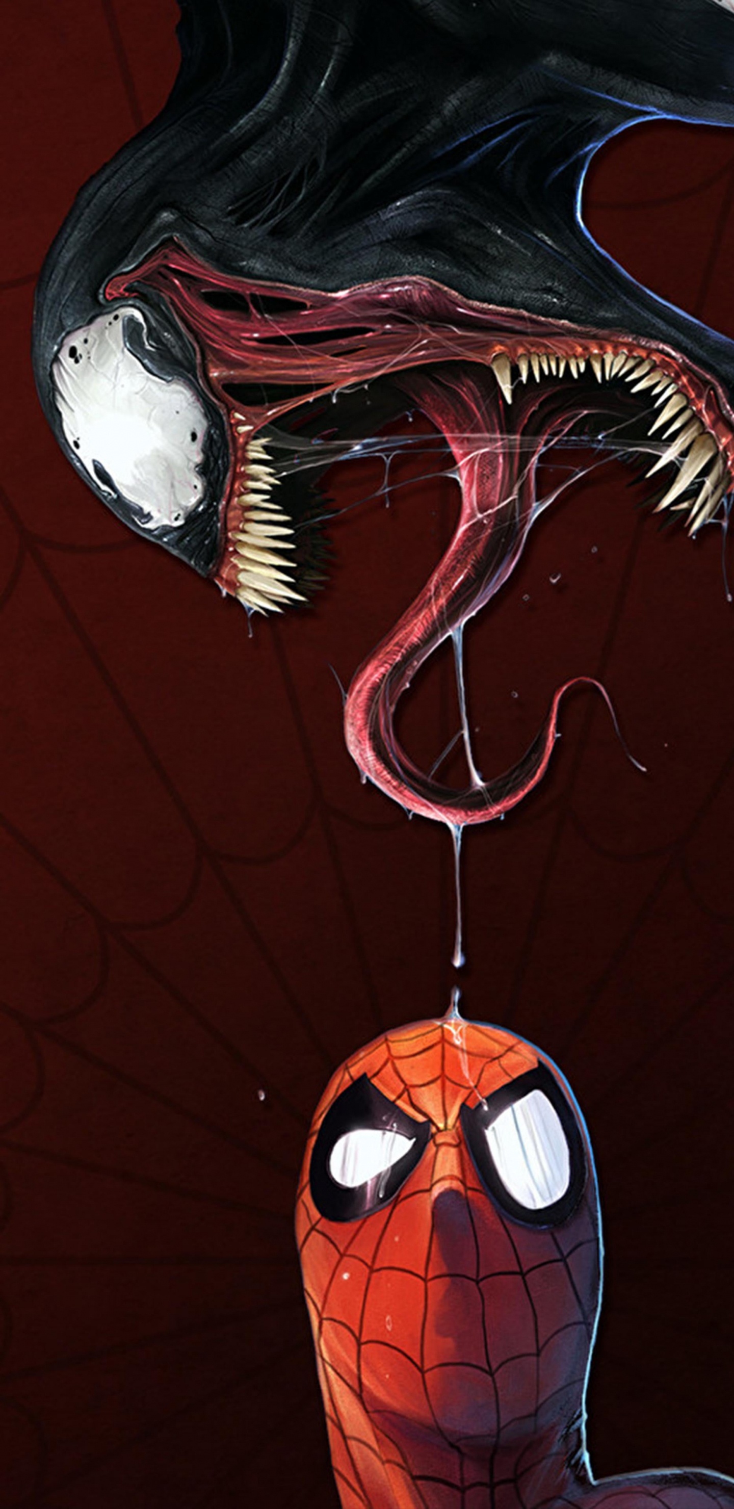 Spiderman-Gift, Gift, Spider-man, Gemetzel, Funko. Wallpaper in 1440x2960 Resolution