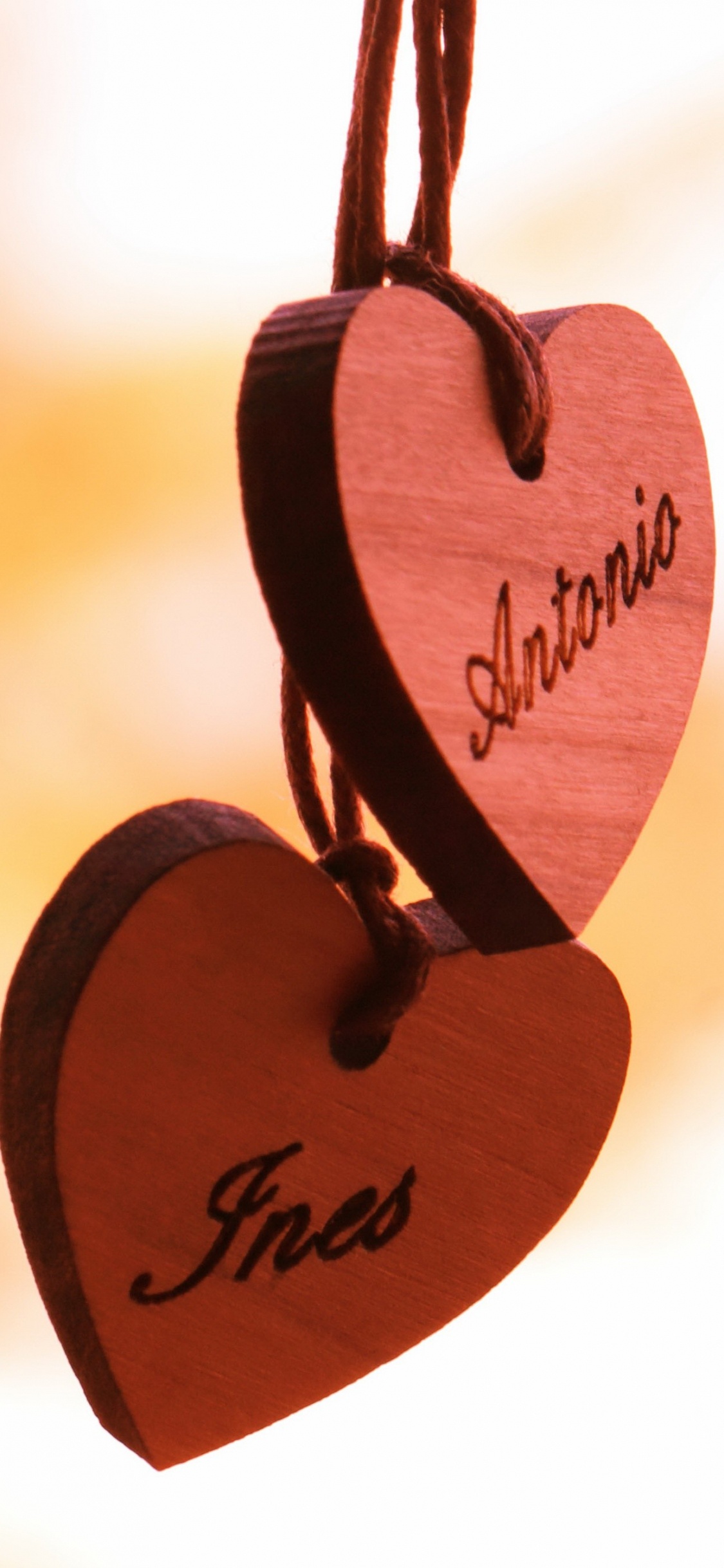 Cœur, Amour, Bonheur, Haine, Amitié. Wallpaper in 1125x2436 Resolution