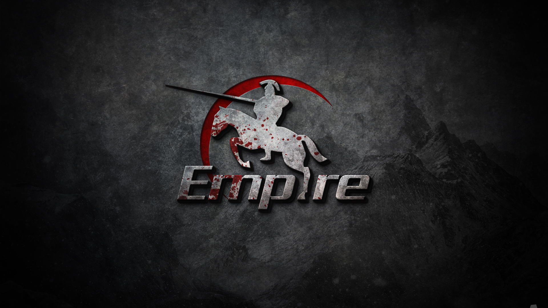 Logo, Graphic Design, Red, Brand, Dark. Wallpaper in 1920x1080 Resolution