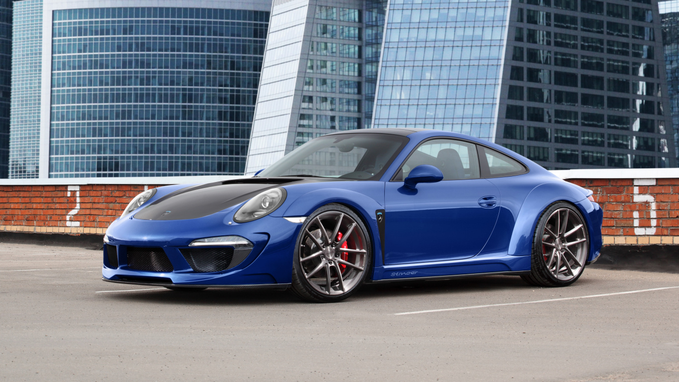 BMW m 3 Coupé Bleu Garé Près D'un Bâtiment en Béton Blanc Pendant la Journée. Wallpaper in 1366x768 Resolution