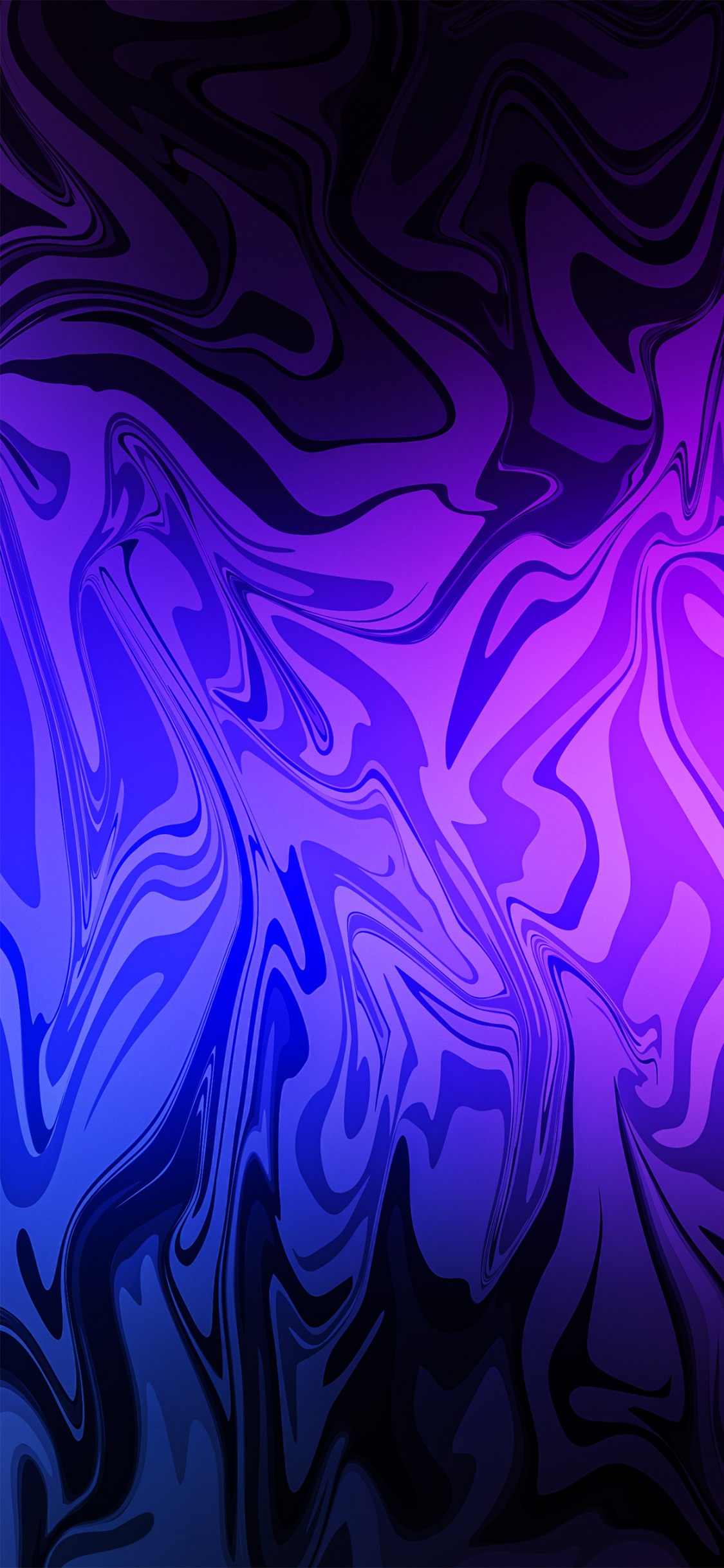 Electric Blue, Purple, Azure, Textile, Liquid. Wallpaper in 1125x2436 Resolution