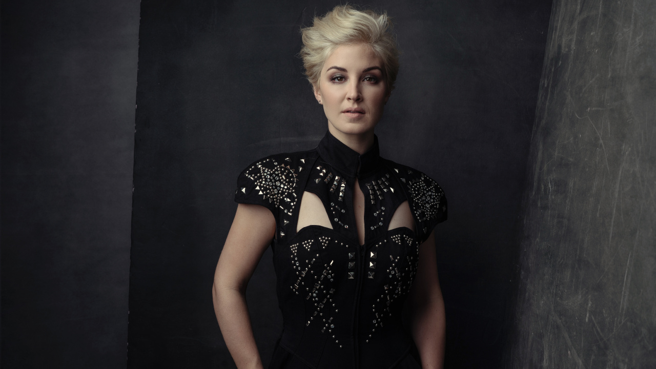 音乐会, 黑色的, 时装模特, 金发碧眼的, 衣服 壁纸 1280x720 允许