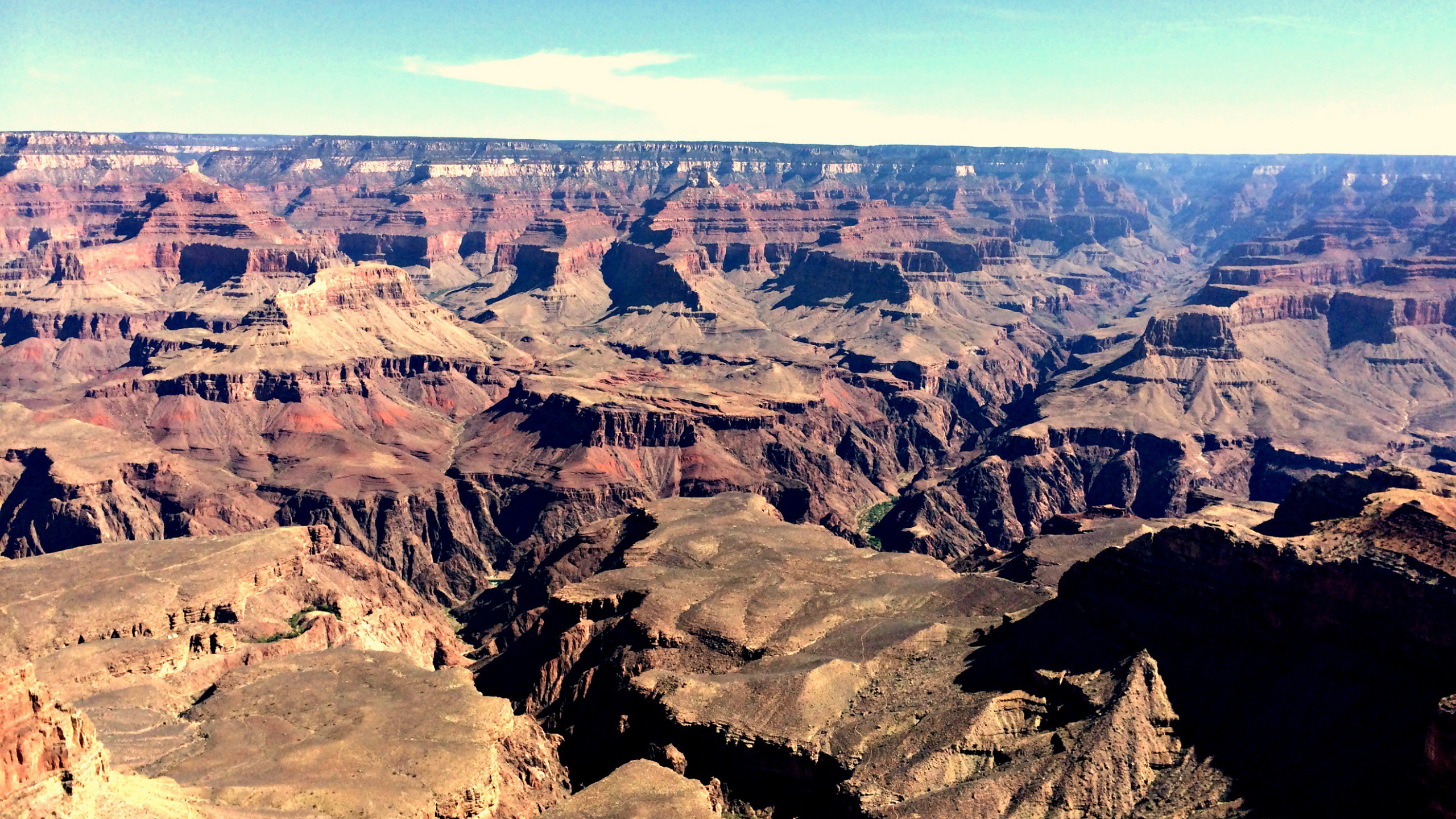 Aerial View of Mountains During Daytime. Wallpaper in 2560x1440 Resolution