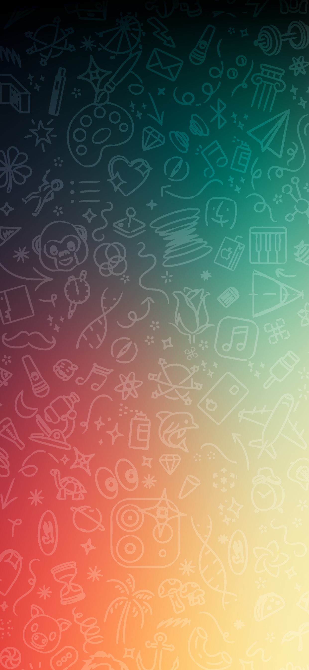 Patrón, Agua, Arte, Tintes y Matices, Circulo. Wallpaper in 1242x2688 Resolution