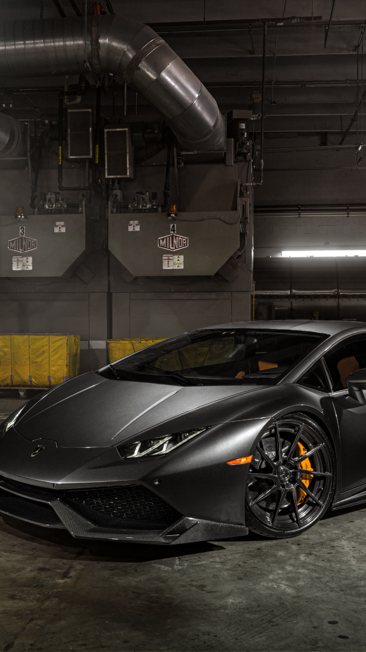 Black Porsche 911 Parked in Garage. Wallpaper in 750x1334 Resolution