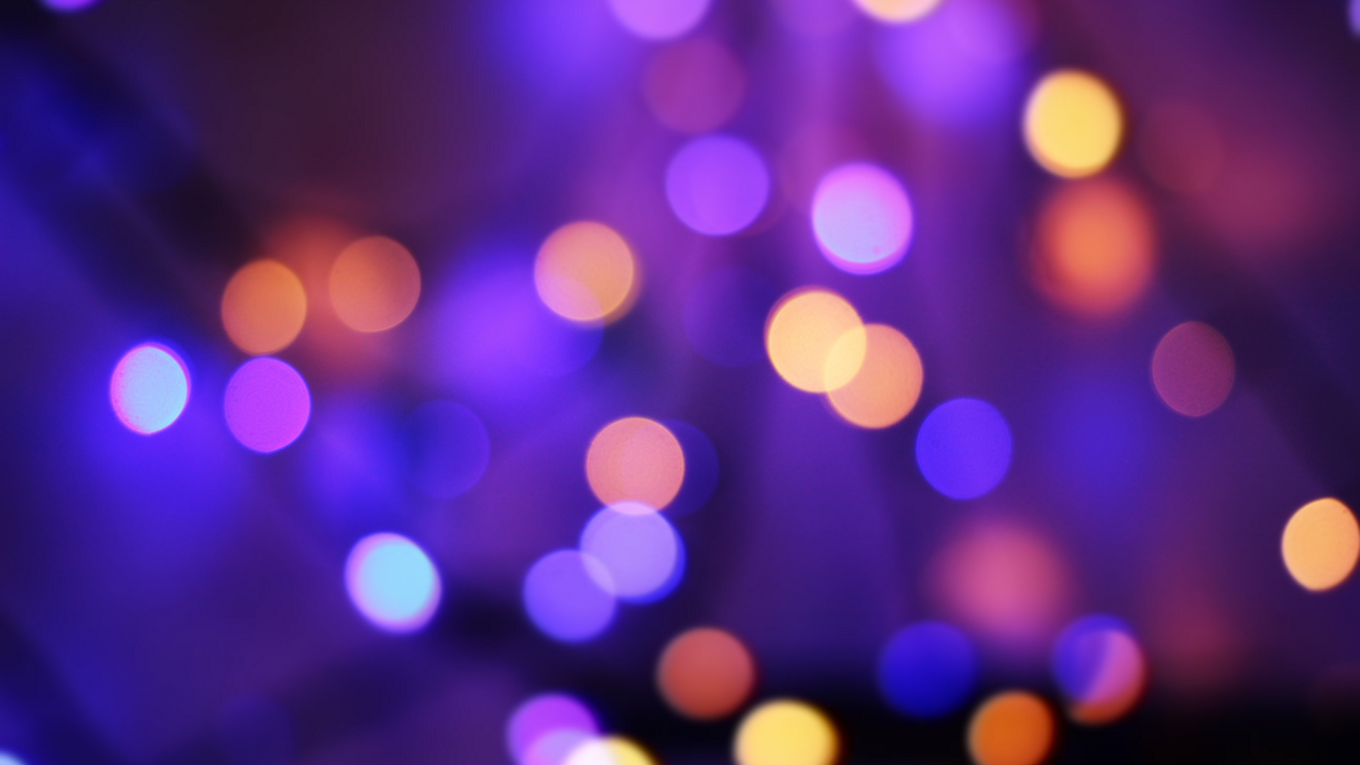 Purple and White Bokeh Lights. Wallpaper in 1920x1080 Resolution