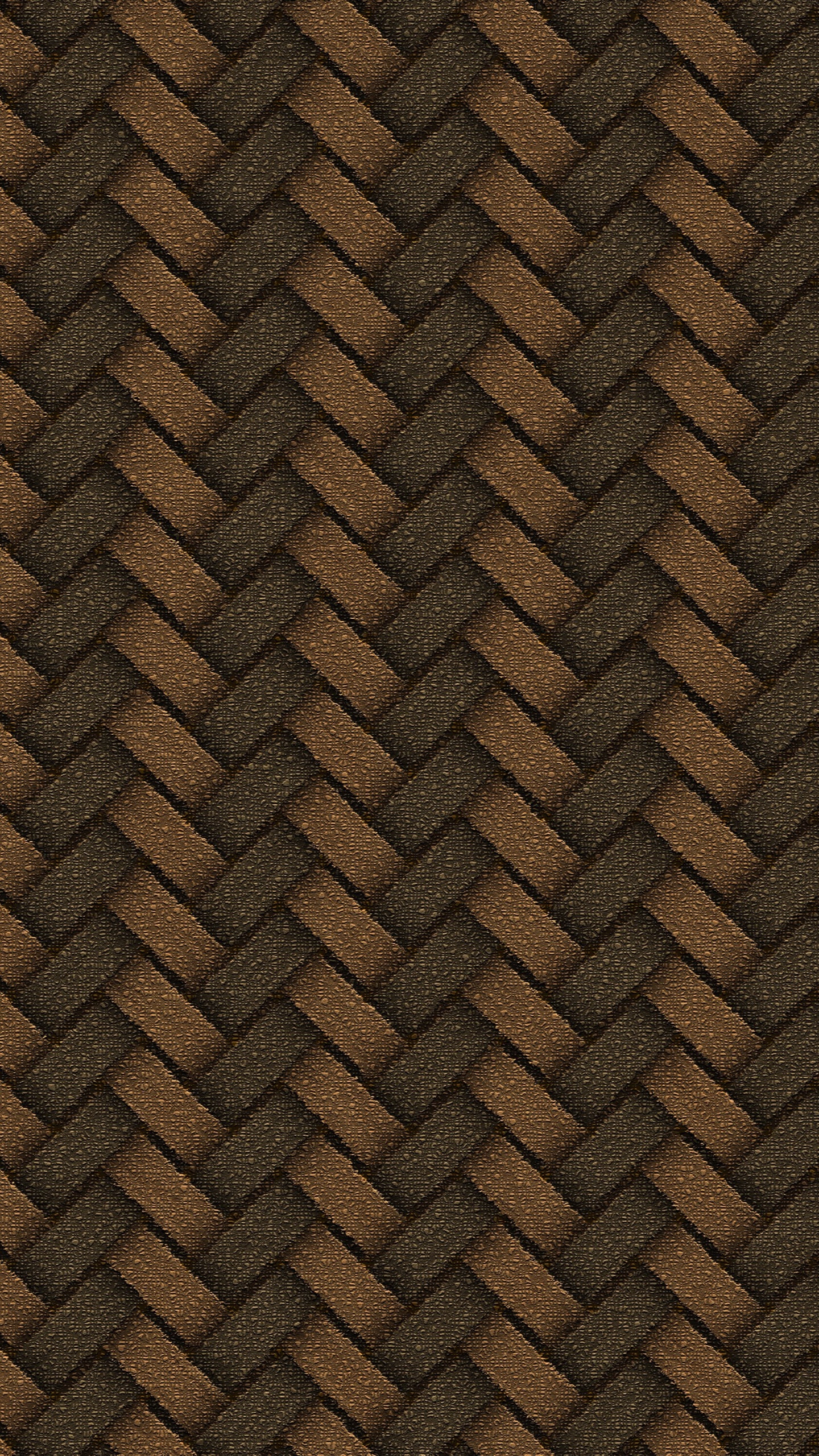 Textil Chevron Marrón y Negro. Wallpaper in 1440x2560 Resolution