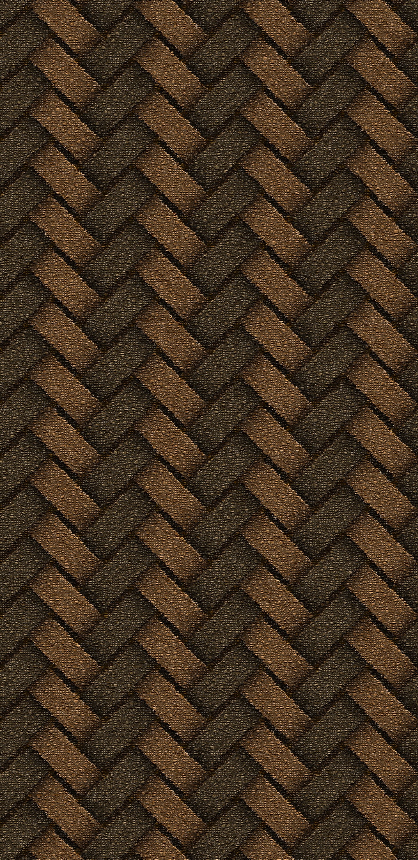 Textil Chevron Marrón y Negro. Wallpaper in 1440x2960 Resolution