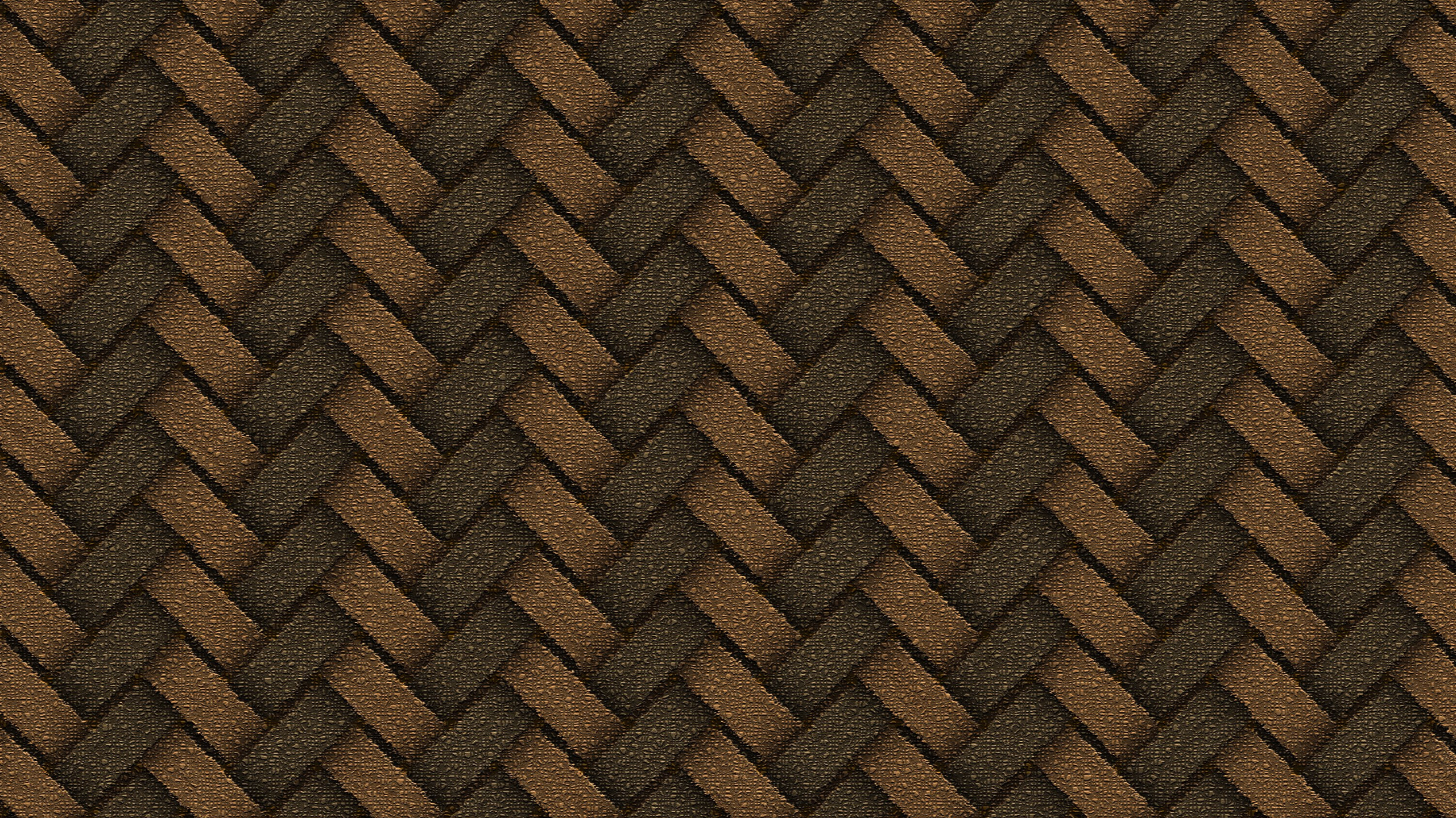 Textil Chevron Marrón y Negro. Wallpaper in 2560x1440 Resolution