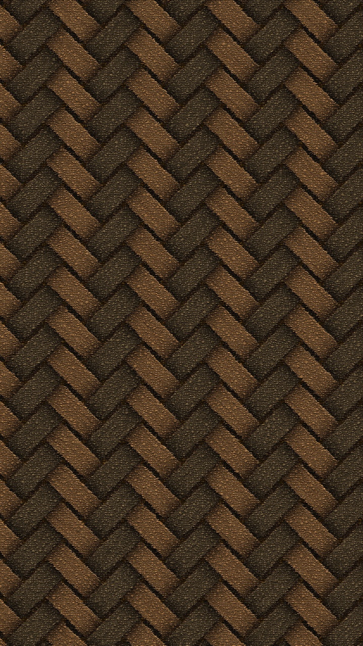 Textil Chevron Marrón y Negro. Wallpaper in 720x1280 Resolution