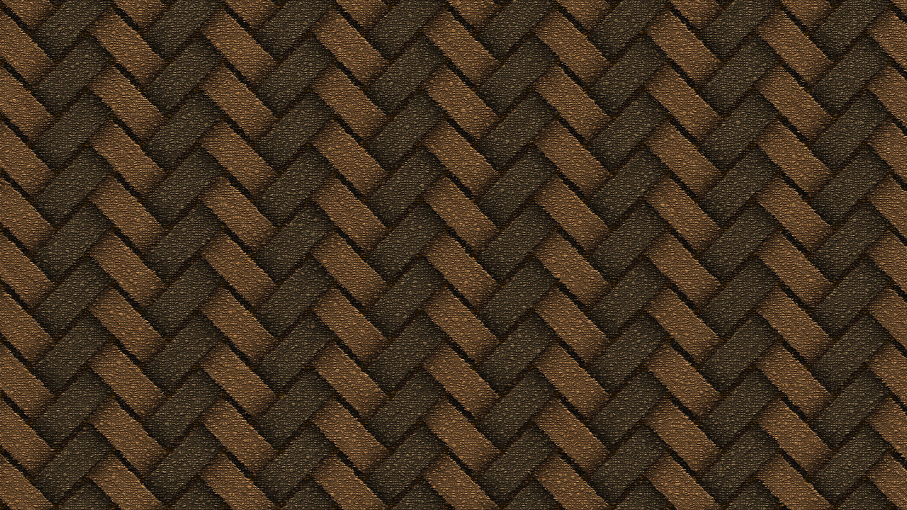 Braunes Und Schwarzes Chevron-Textil. Wallpaper in 1280x720 Resolution