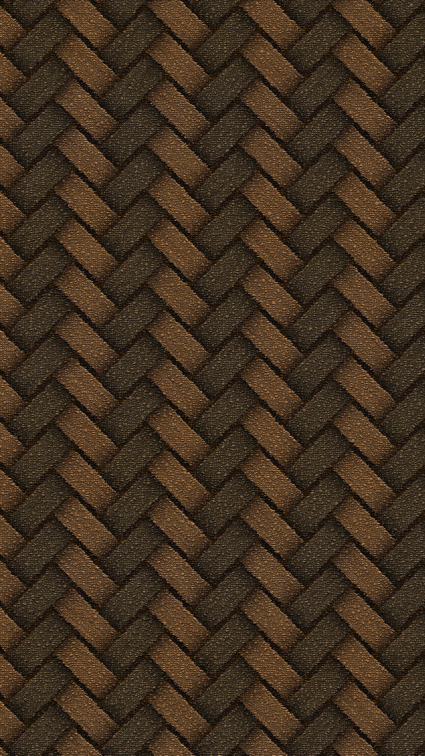 Brown and Black Chevron Textile. Wallpaper in 1440x2560 Resolution