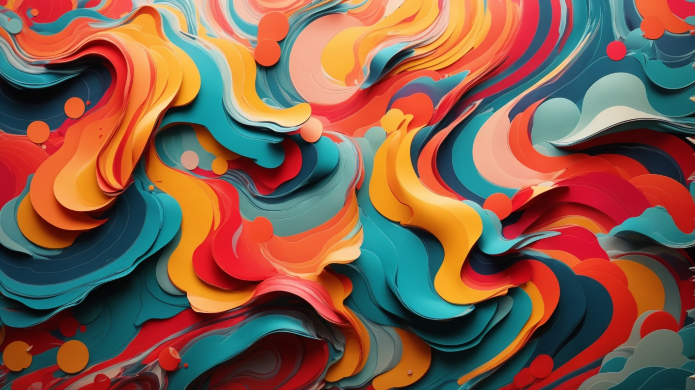 Artes Visuales, Pintura de Arte, Arte, Arte Psicodélico, Arte Moderno. Wallpaper in 1366x768 Resolution