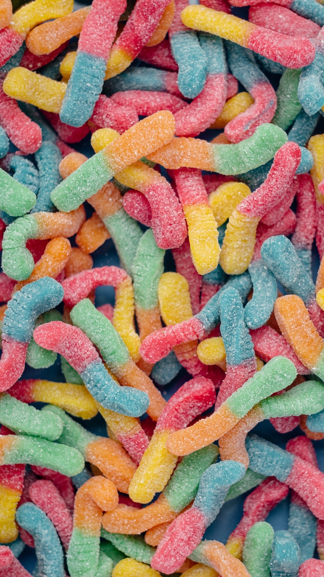 Candy, Gummy Sweet, Chocolate Brownie, Icing, Cupcake. Wallpaper in 1080x1920 Resolution