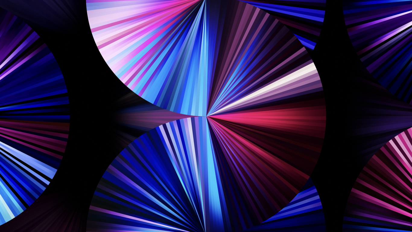 Light Blue IOS 14.5 Wallpaper for IPad Pro 11″ 壁纸 1366x768 允许