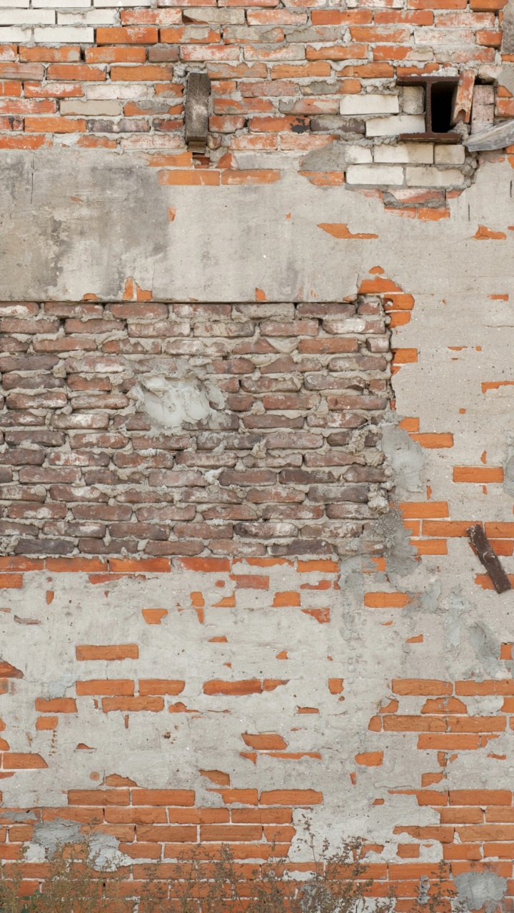 Brown Brick Wall During Daytime. Wallpaper in 720x1280 Resolution
