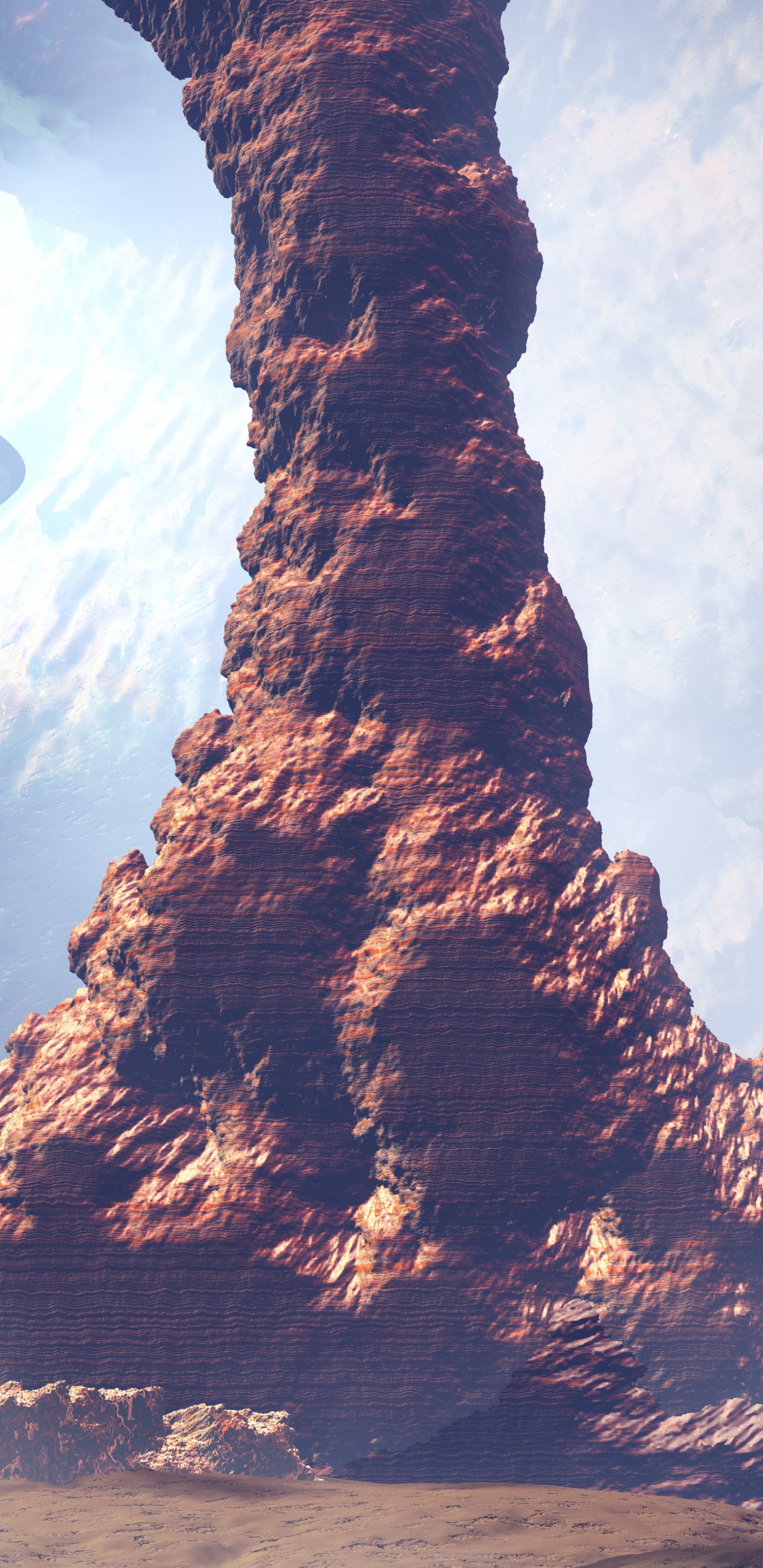 形成, 地质学, 阳光, 电视机, 气氛 壁纸 1440x2960 允许