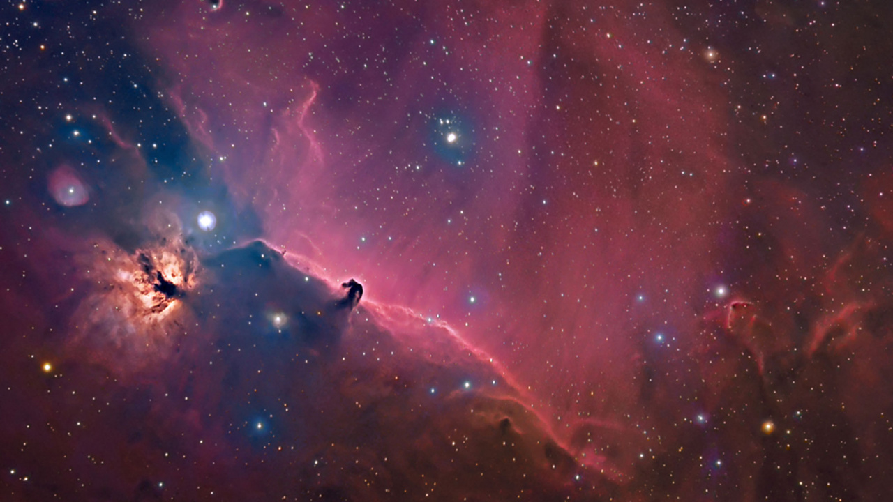 Abbildung Der Weißen Und Blauen Galaxie. Wallpaper in 1280x720 Resolution