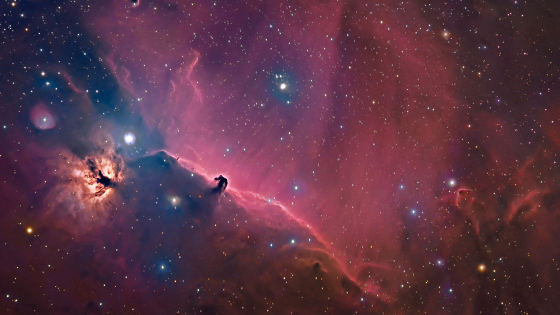 Abbildung Der Weißen Und Blauen Galaxie. Wallpaper in 1920x1080 Resolution