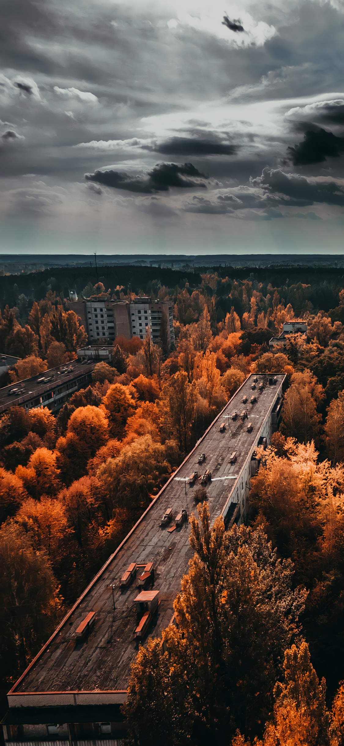 Prypyat, Tschernobyl Katastrophe, Tschernobyl, Kernkraftwerk Tschernobyl, Pripyat-Fluss. Wallpaper in 1125x2436 Resolution