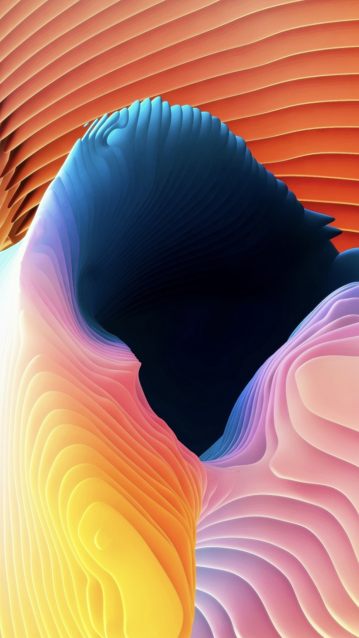 Orange, Textil, Pink, Kunst, Blütenblatt. Wallpaper in 720x1280 Resolution