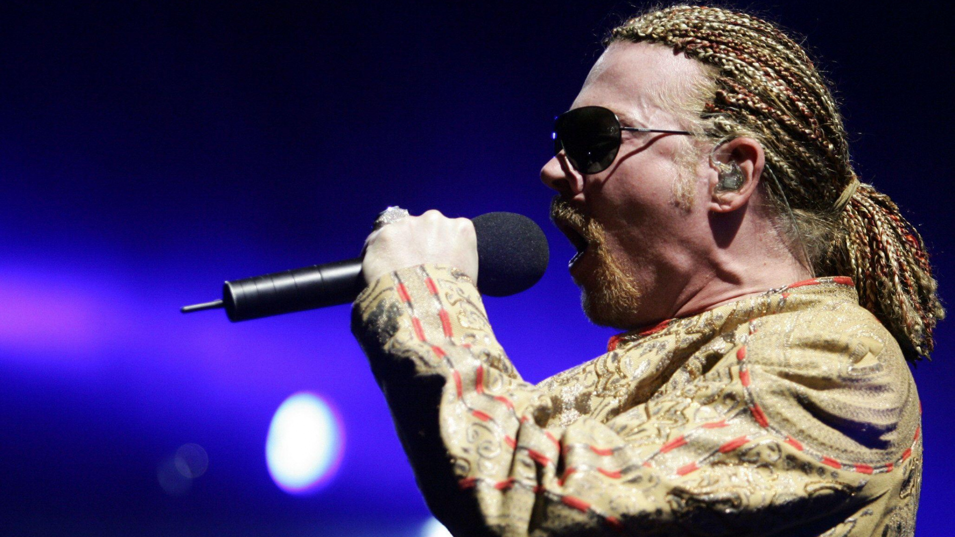 Guns N Roses, Hard Rock, Lead Vocals, ac Dc, Performance. Wallpaper in 1920x1080 Resolution