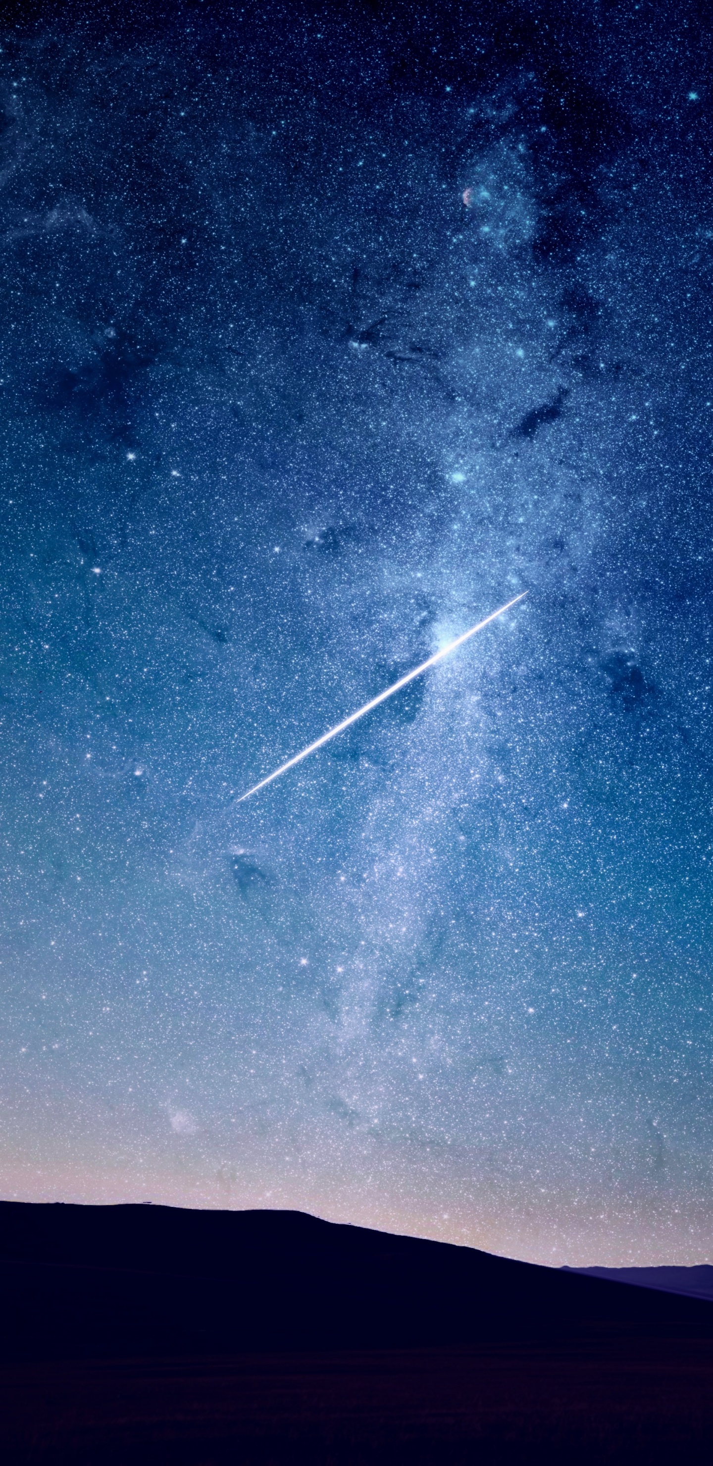 Smartphone, Atmosphère, Azure, Noir, Environnement Naturel. Wallpaper in 1440x2960 Resolution