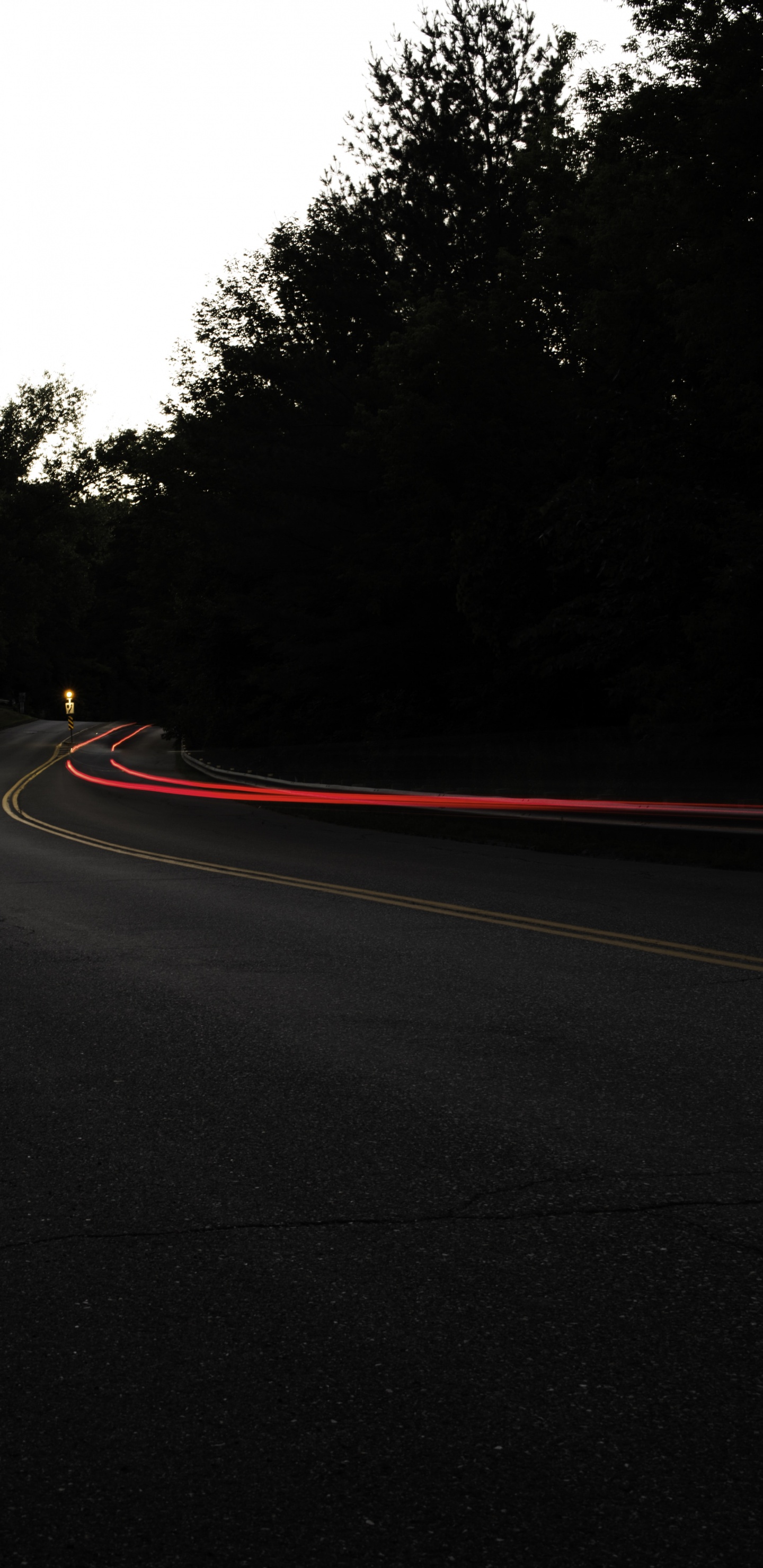 Time Lapse Photography of Road During Night Time. Wallpaper in 1440x2960 Resolution