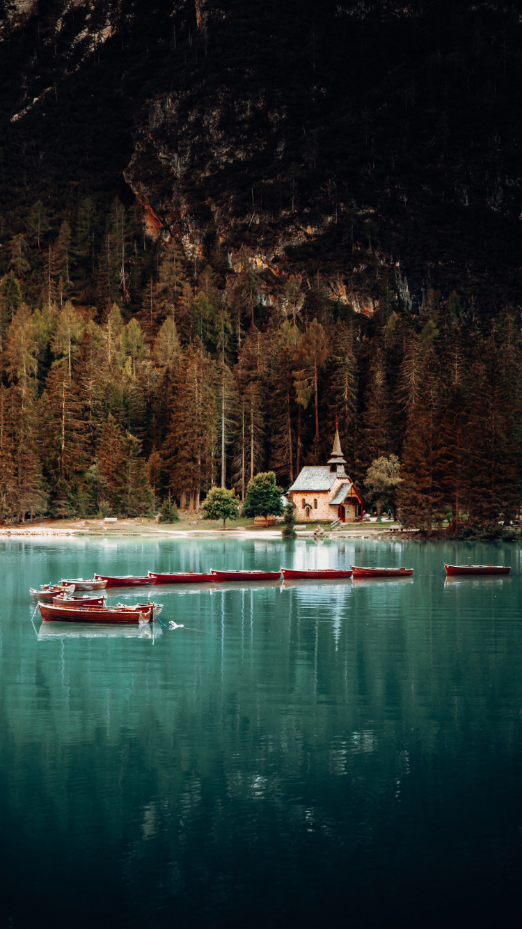 Reflection, Poster, Water, Boat, World. Wallpaper in 750x1334 Resolution