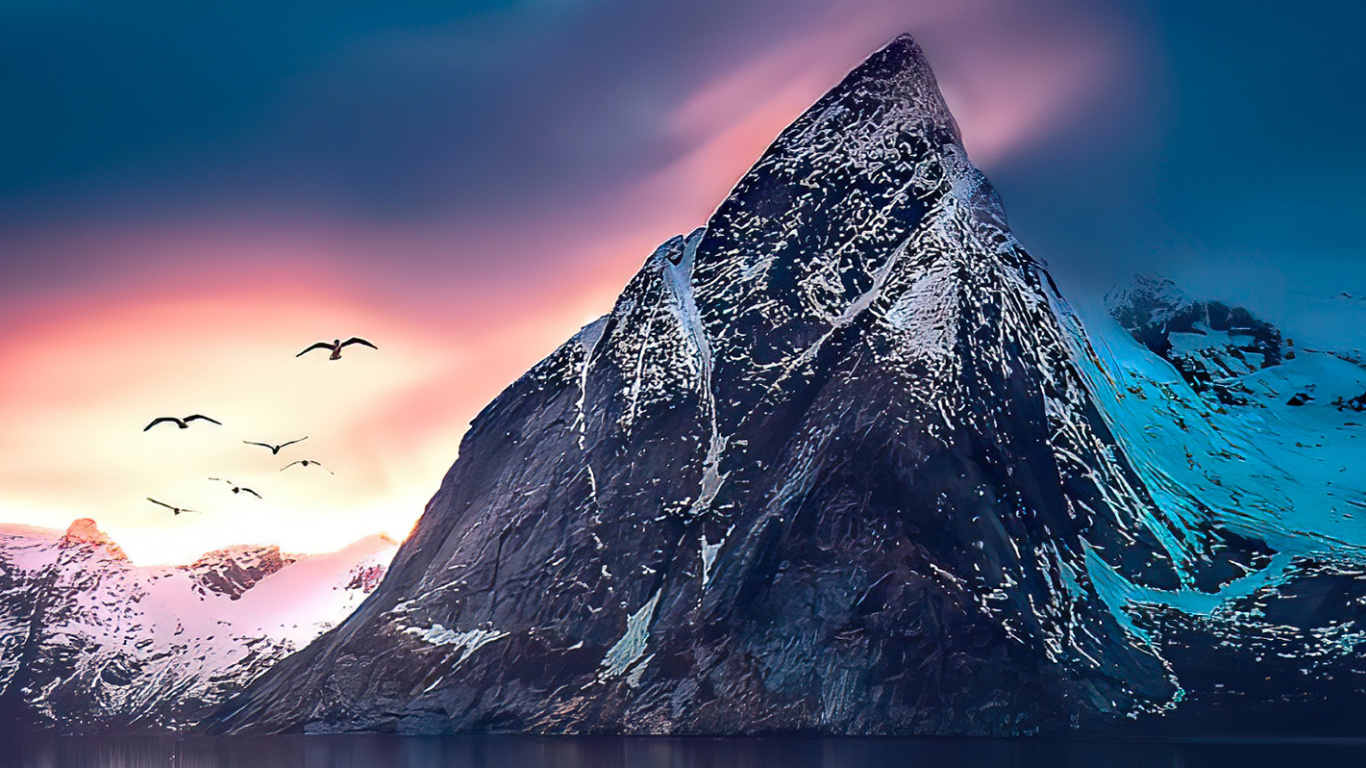 Wasser, Cloud, Atmosphäre, Wasserressourcen, Naturlandschaft. Wallpaper in 1366x768 Resolution