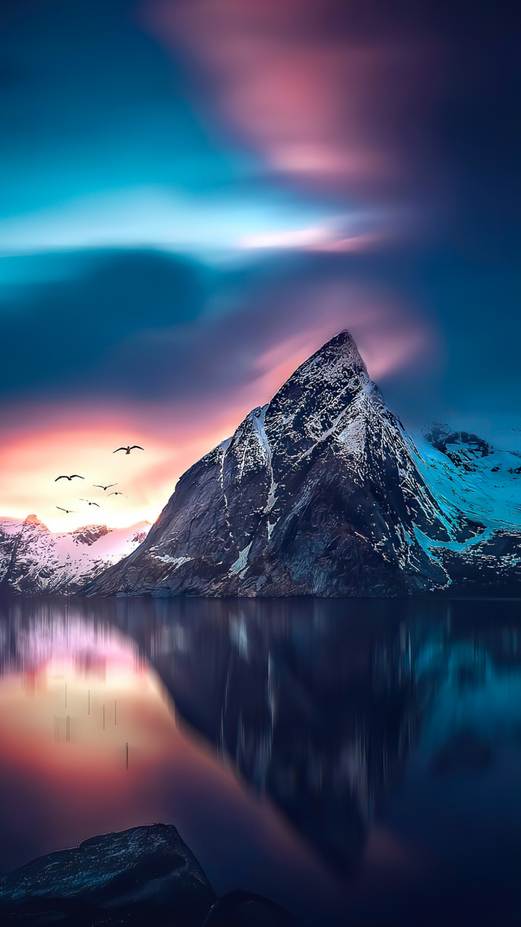 Wasser, Cloud, Atmosphäre, Wasserressourcen, Naturlandschaft. Wallpaper in 750x1334 Resolution