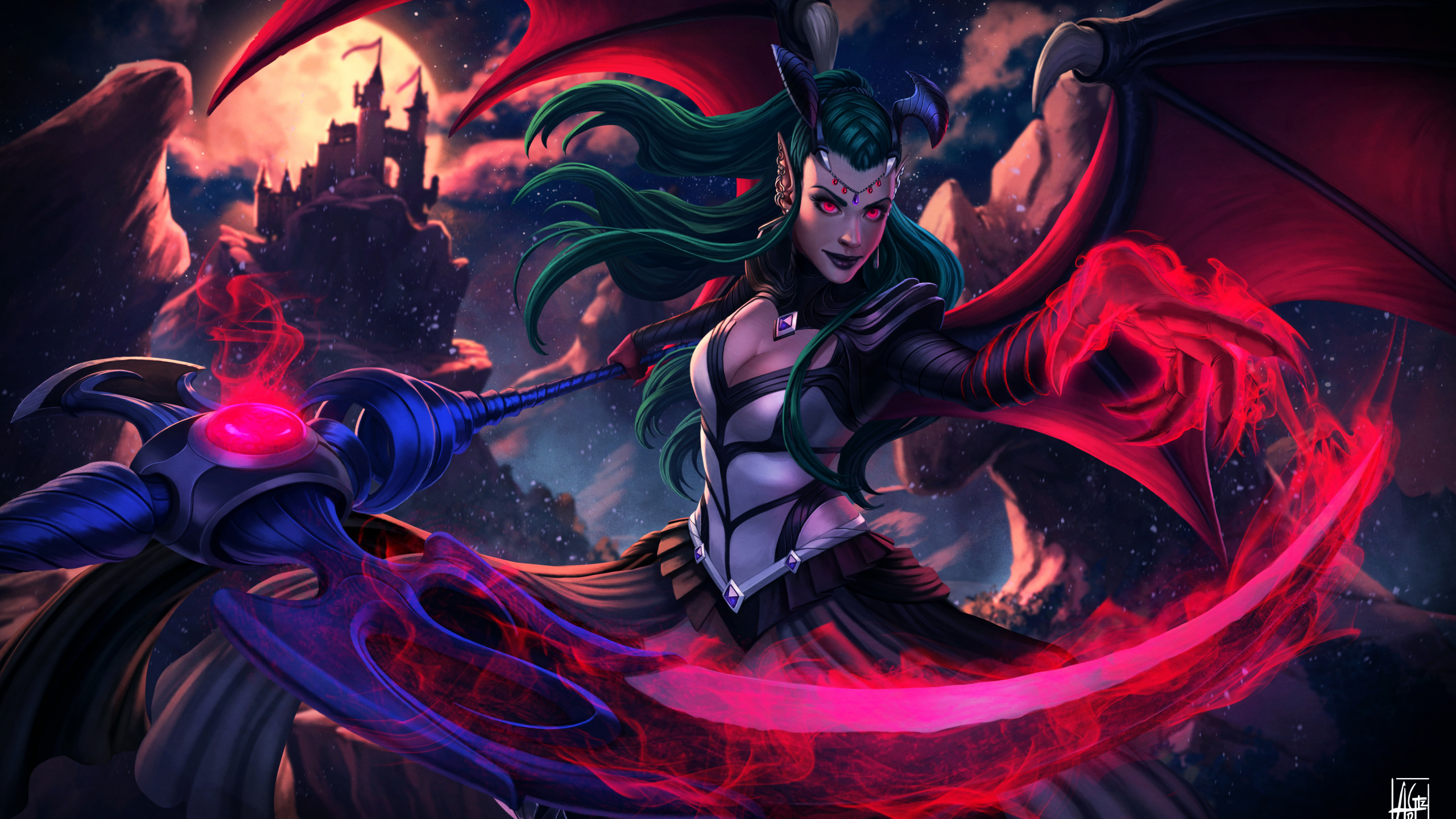 Hombre en Traje Negro Personaje de Anime. Wallpaper in 2560x1440 Resolution