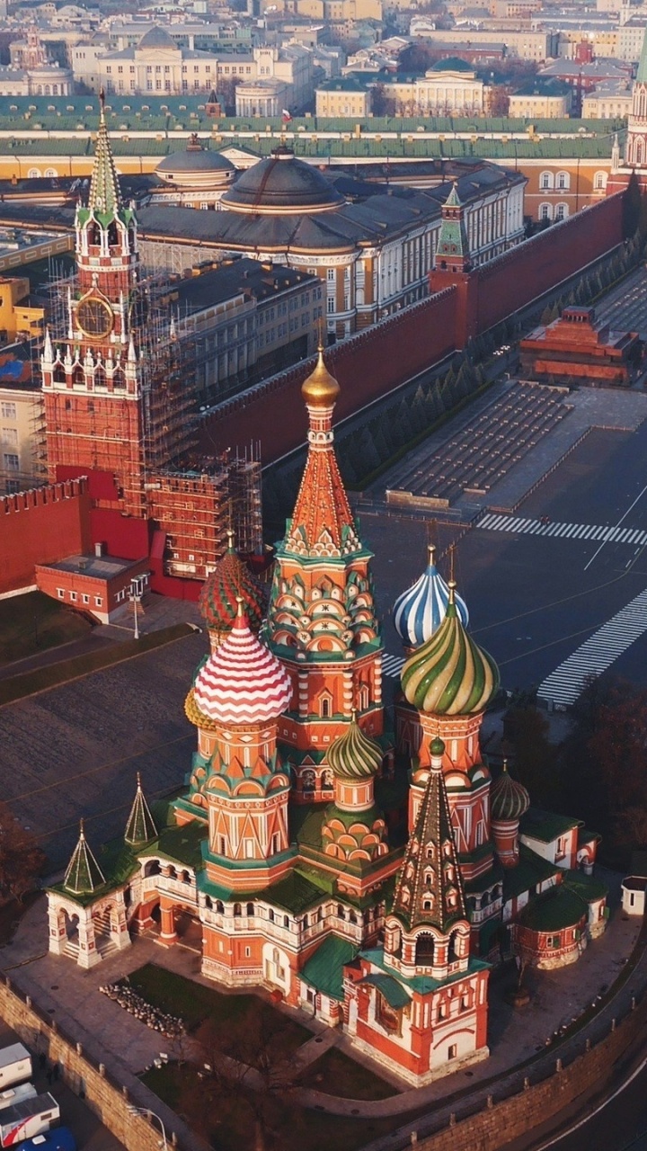 Aerial View of City Buildings During Daytime. Wallpaper in 720x1280 Resolution