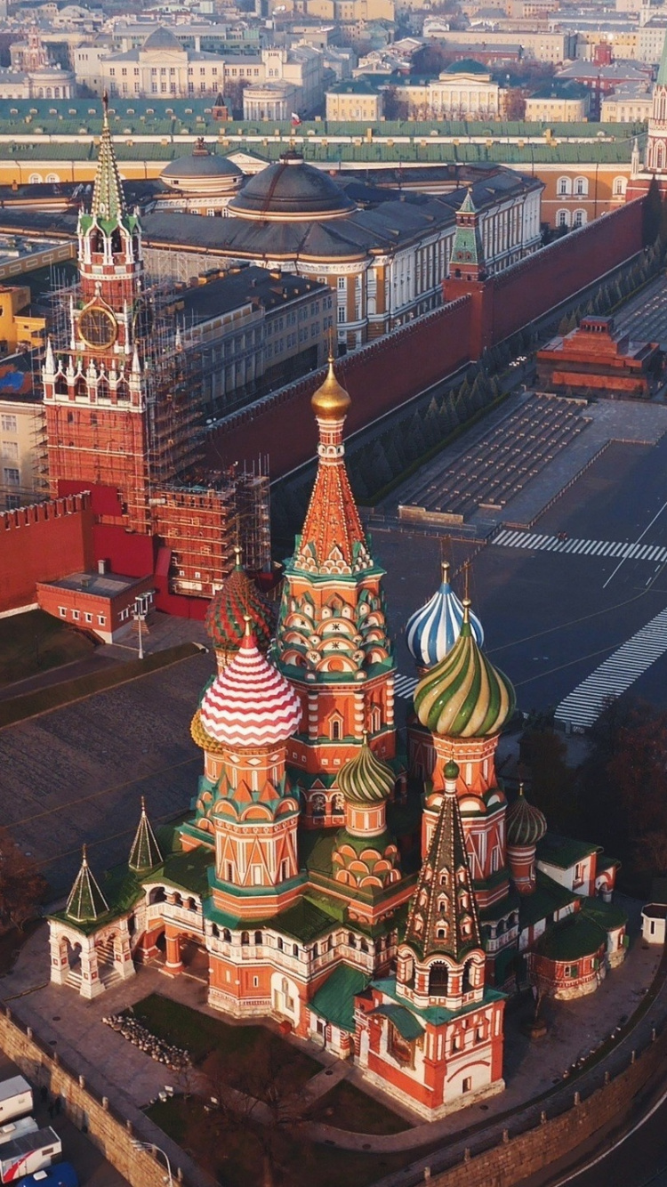 Aerial View of City Buildings During Daytime. Wallpaper in 750x1334 Resolution