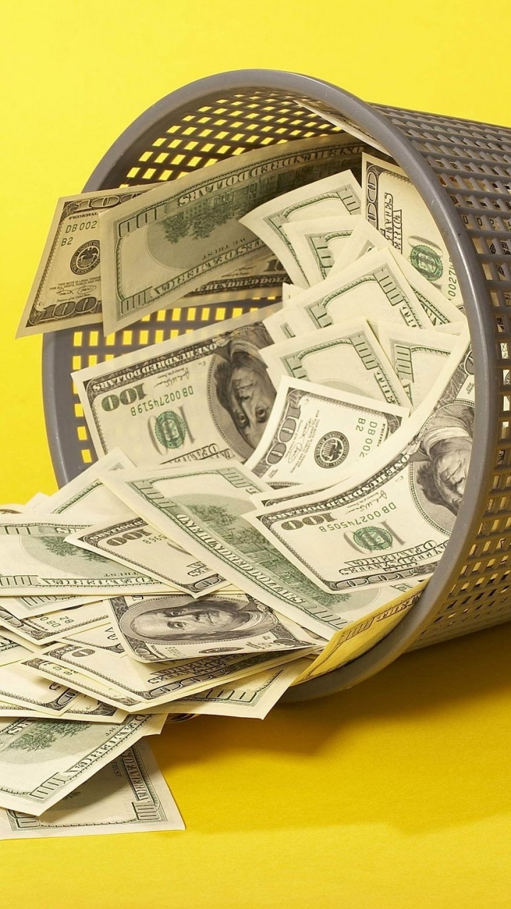 Schwarzer Und Weißer Runder Behälter. Wallpaper in 720x1280 Resolution