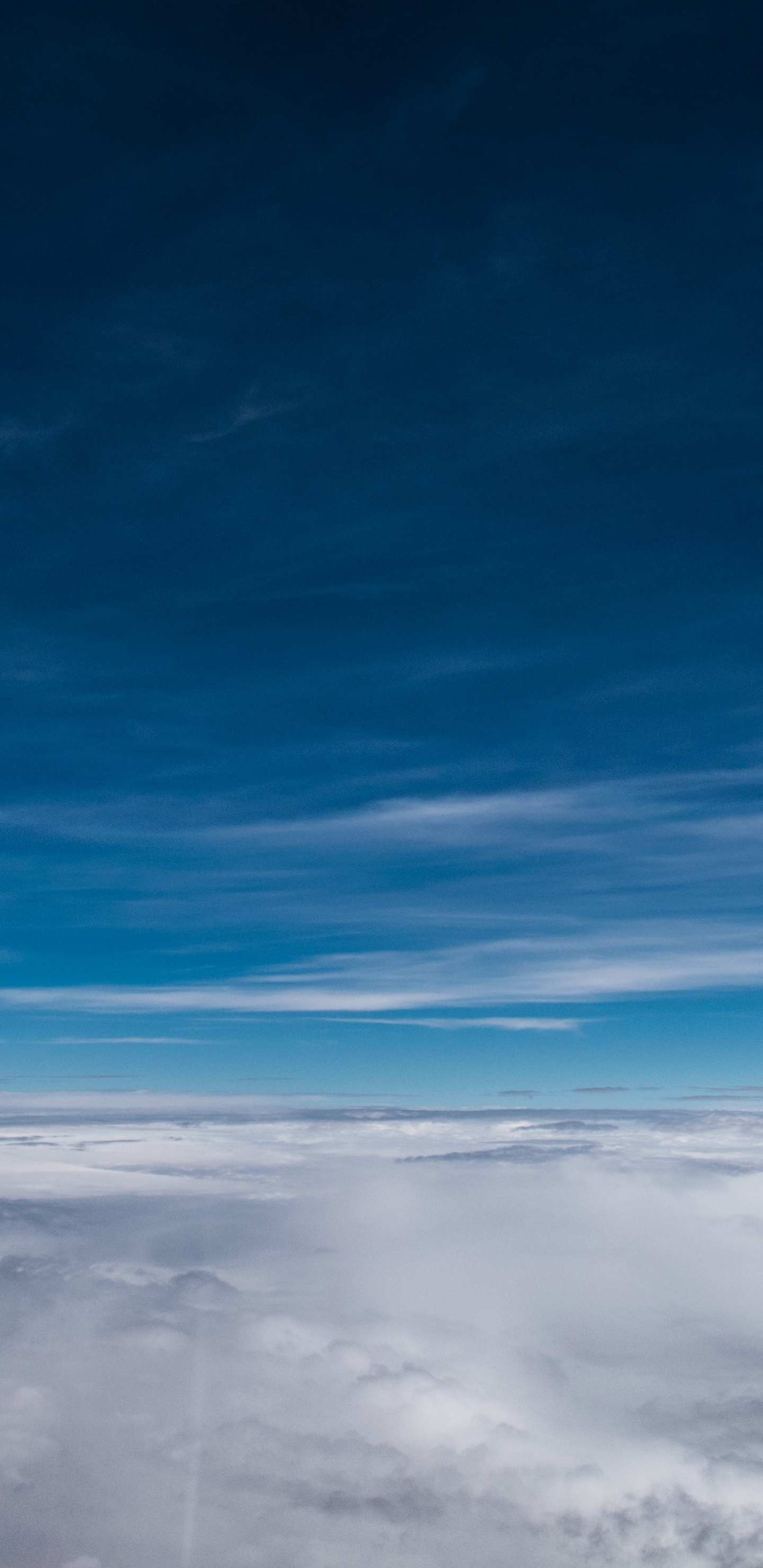 Cumulus, Atmosphère, Blue, la Journée, Horizon. Wallpaper in 1440x2960 Resolution